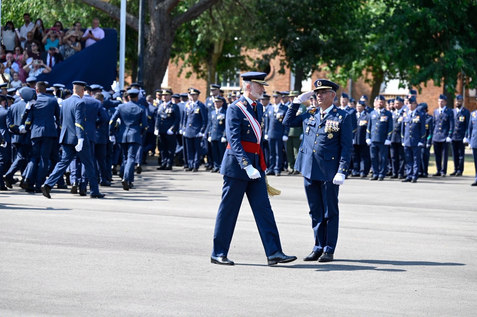  Graduación militar de los nuevos sargentos en la Academia Básica del Aire 