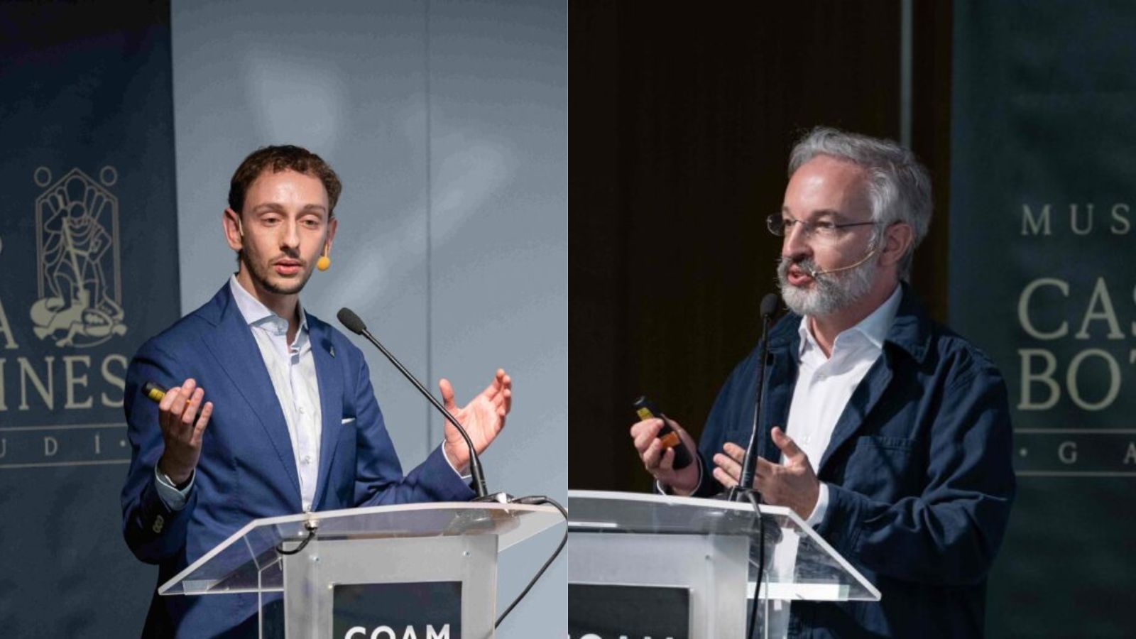 Carlos Varela y César García son los directores del curso de la ULE sobre 'El legado de Gaudí'. Carlos Varela y César García son los directores del curso de la ULE sobre 'El legado de Gaudí'.