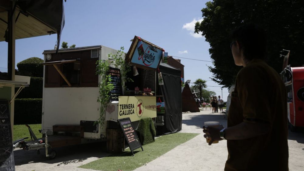 Uno de los food trucks durante la edición anterior. | FERNANDO OTERO Uno de los food trucks durante la edición anterior. | FERNANDO OTERO