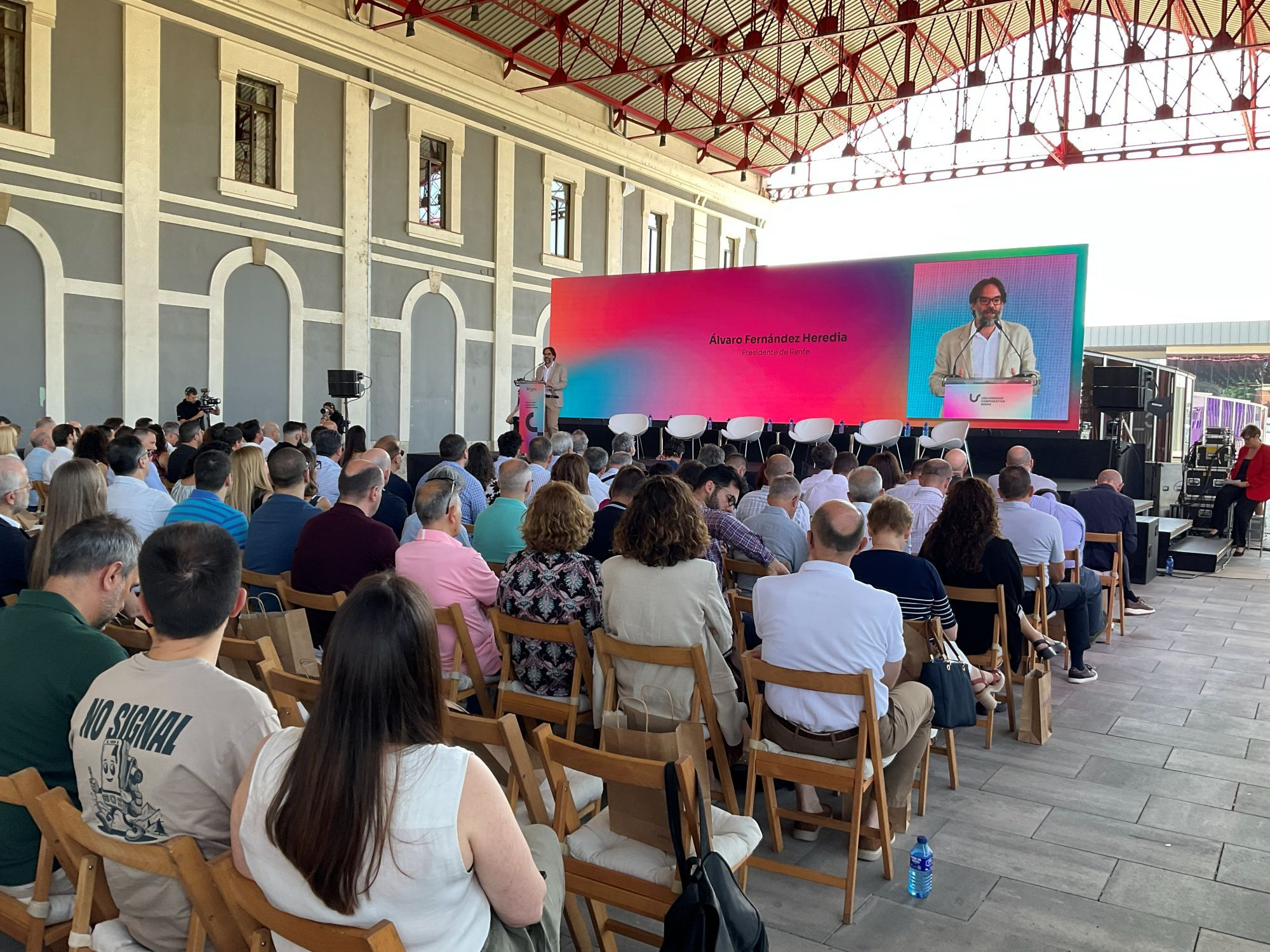 Presentación de la primera sede de la Universidad Corporativa de Renfe. | L.N.C.