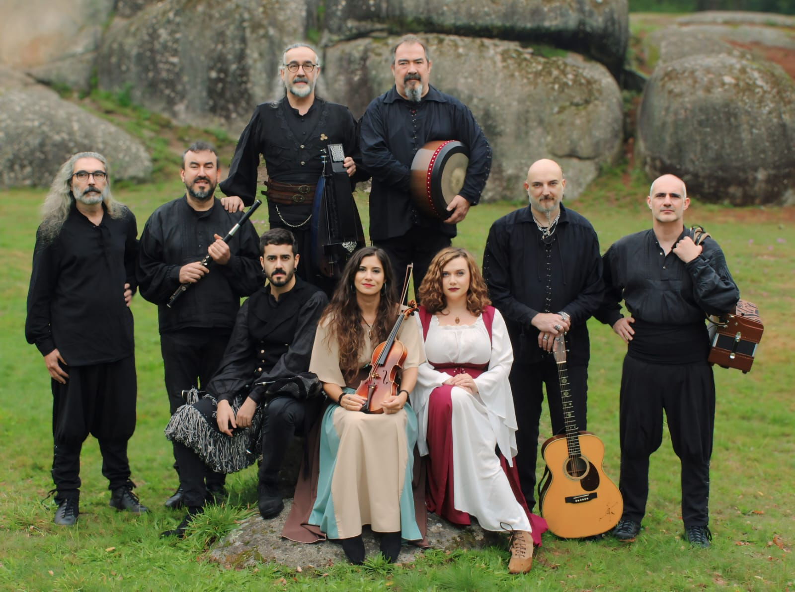 Luar na Lubre, una de las bandas más emblemáticas del folk europeo. | Foto: Antonio Vizcaya