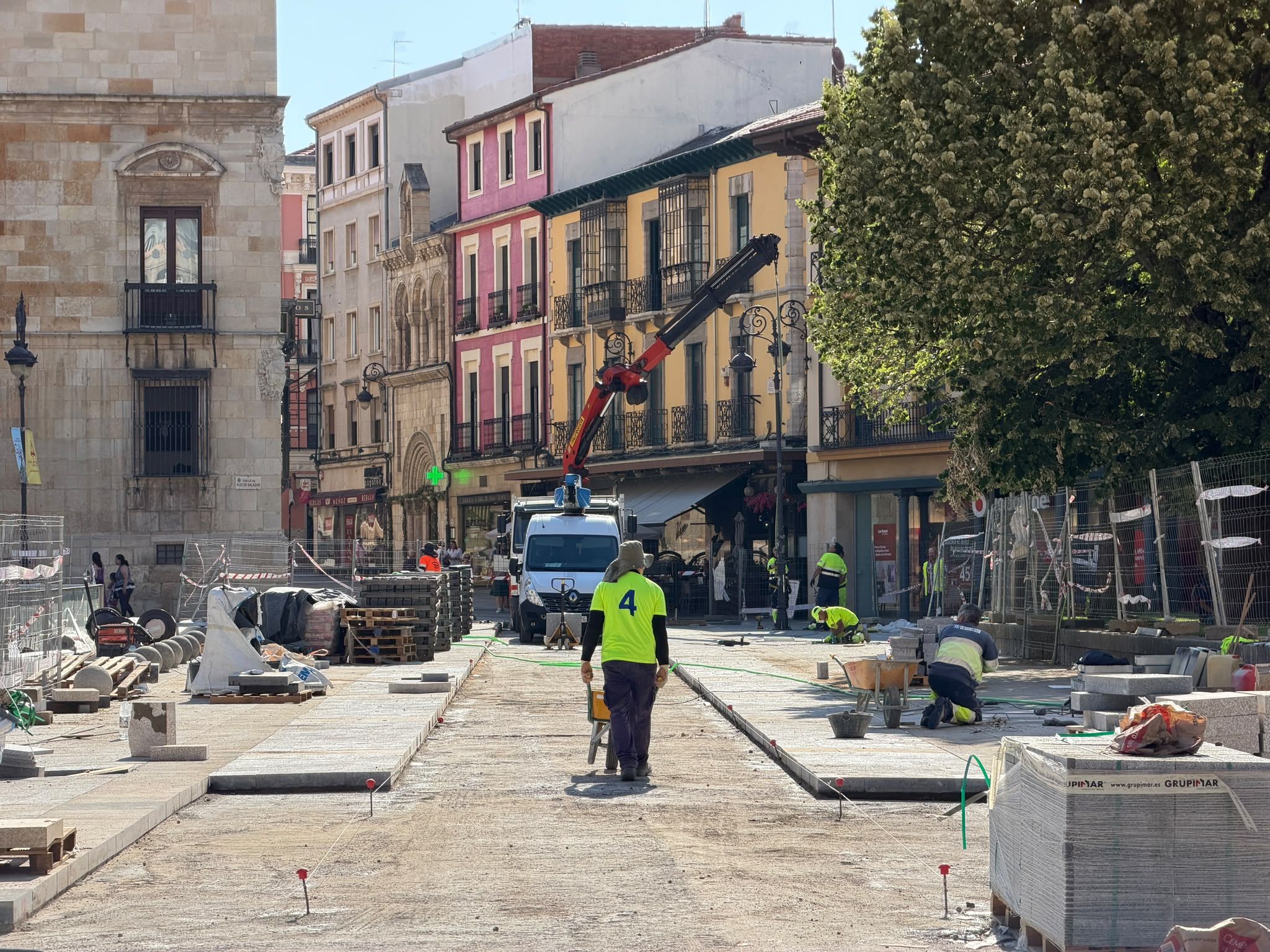 Entorno de Botines en obras | L.N.C. Entorno de Botines en obras | L.N.C.