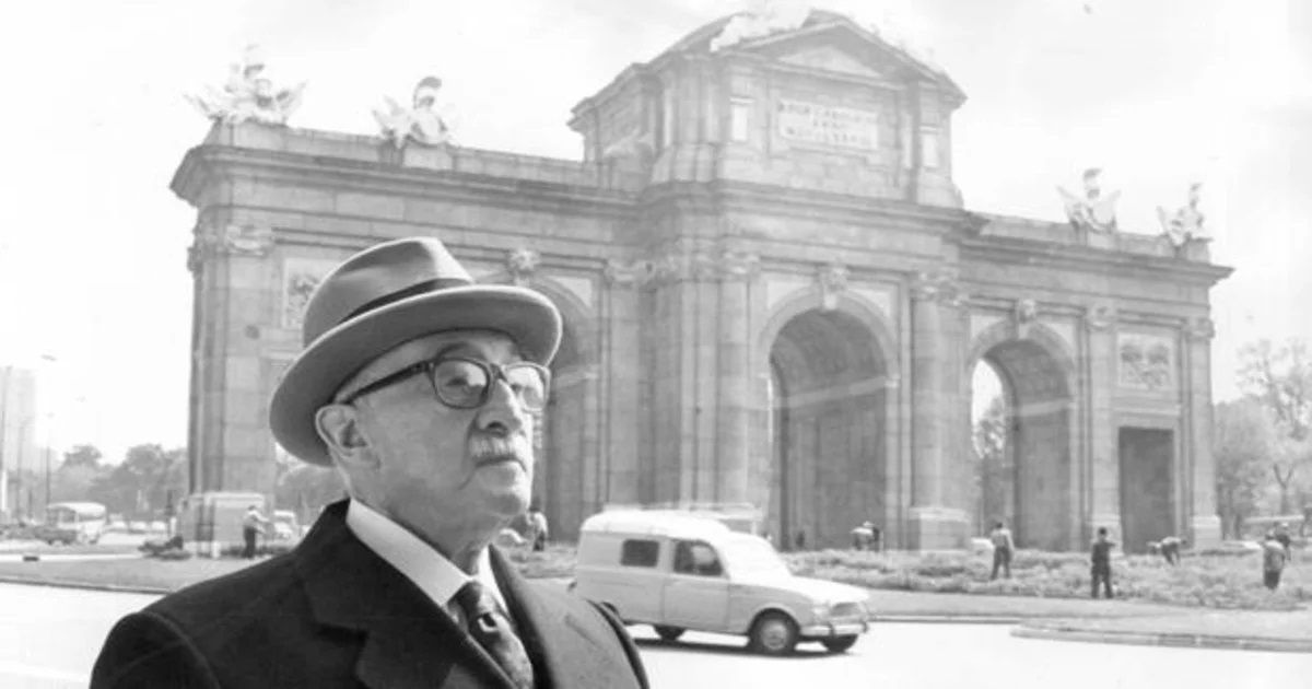 Claudio Sánchez Albornoz en una imagen de archivo. | ABC Claudio Sánchez Albornoz en una imagen de archivo. | ABC