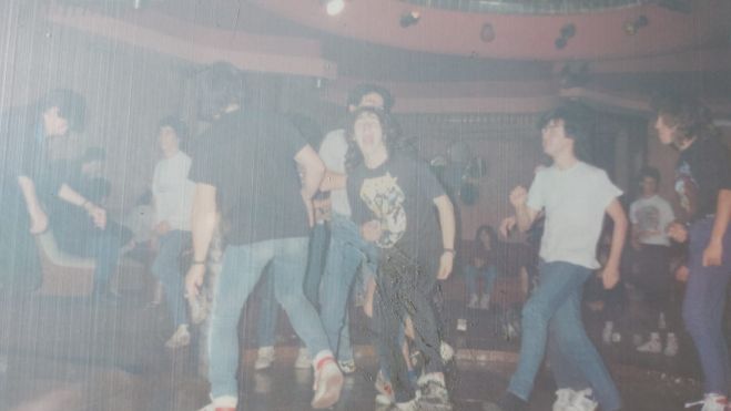 En la discoteca Atlántida, el «germen» de la asociación leoensa. CEDIDA En la discoteca Atlántida, el «germen» de la asociación leoensa. CEDIDA