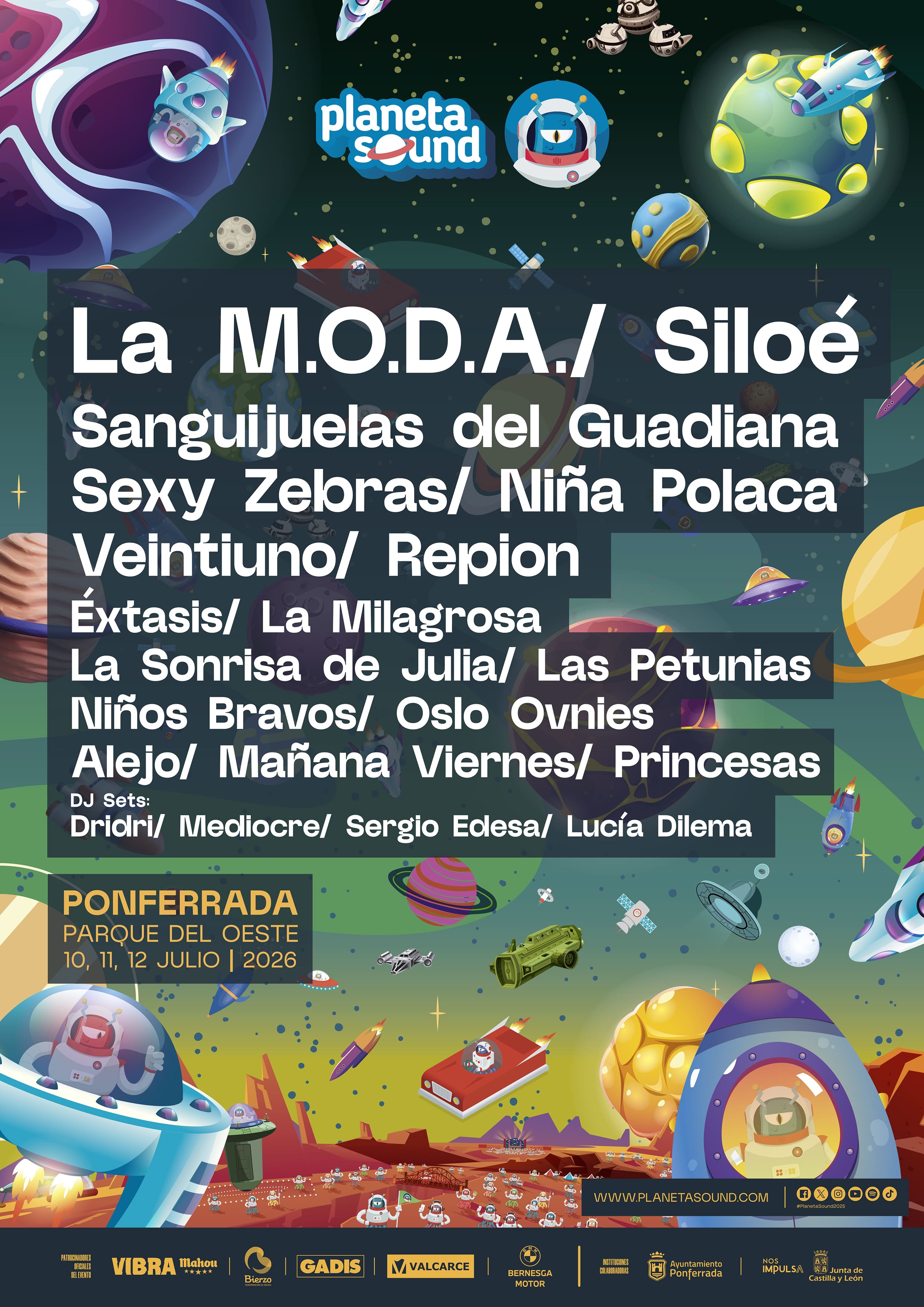 Cartel del Planeta Sound. Cartel del Planeta Sound.
