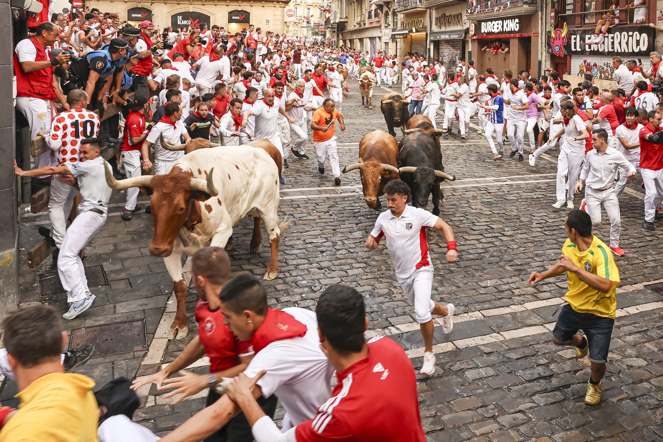 Sexto encierro de San Fermín 