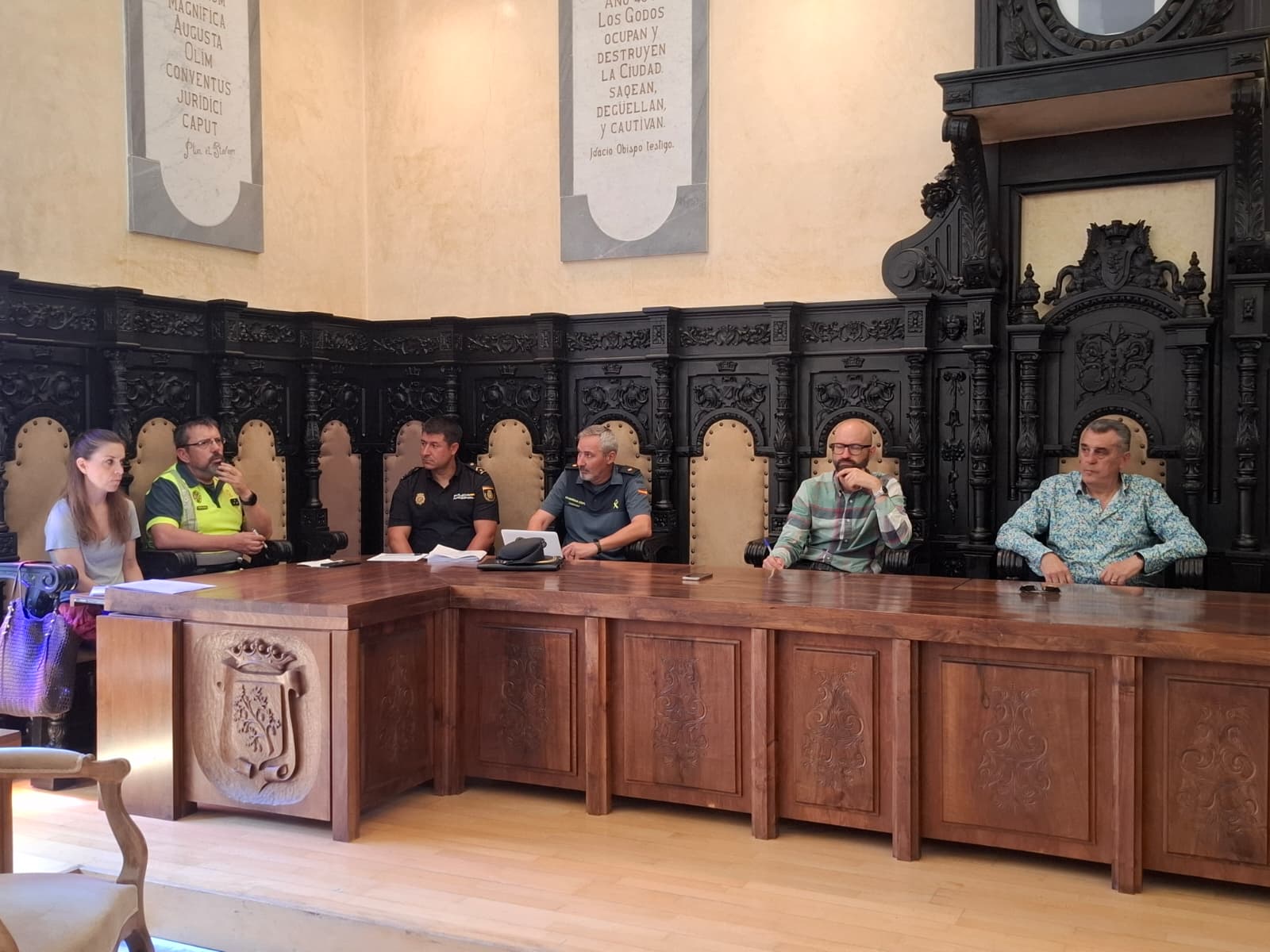  Junta Local de Seguridad de Astorga para coordinar Astures y Romanos. | L.N.C.