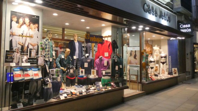 La tienda actual situada en la calle La Rúa. GREGORIO F. CASTAÑÓN La tienda actual situada en la calle La Rúa. GREGORIO F. CASTAÑÓN