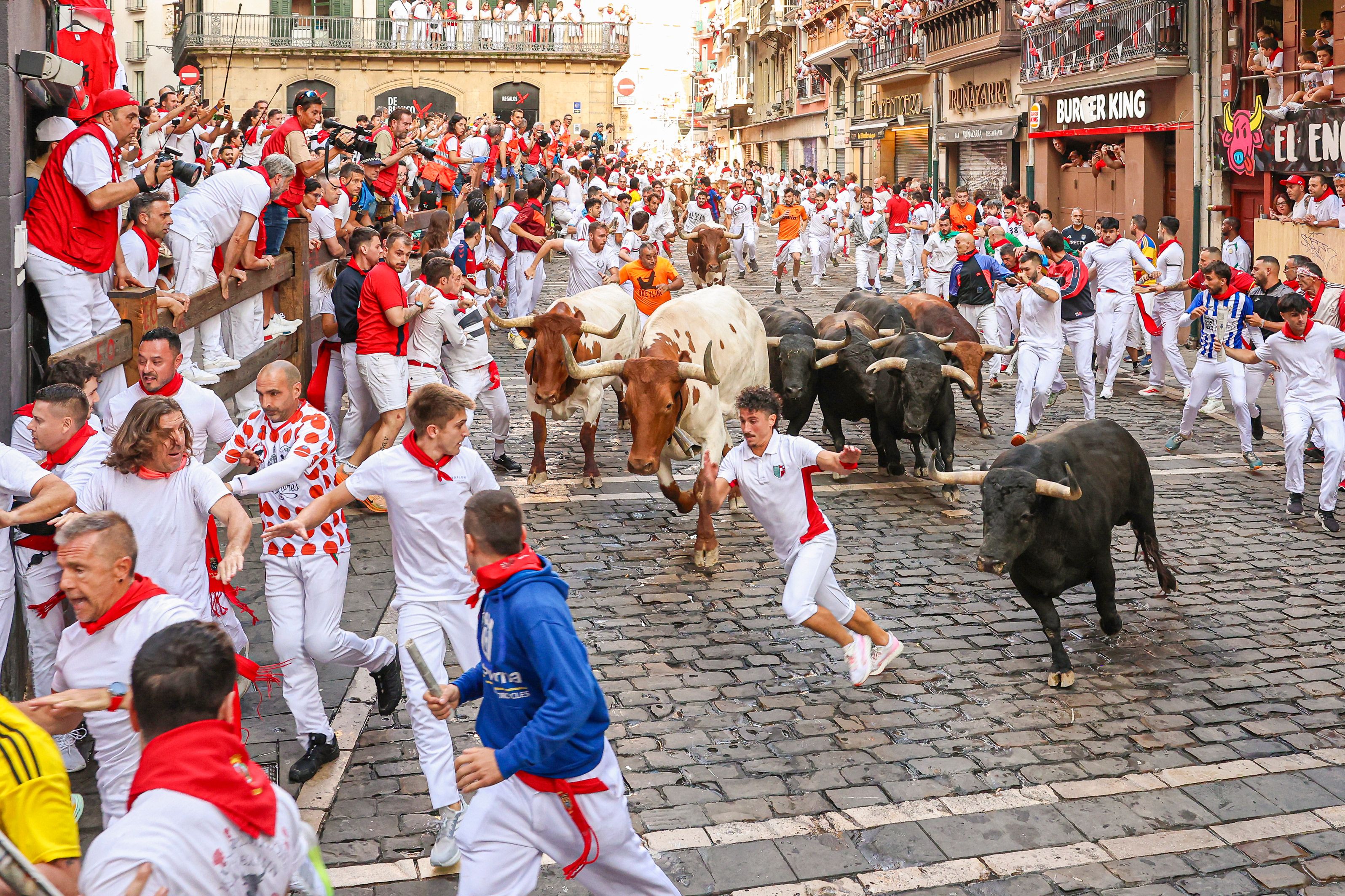 Los Sanfermines, capturados por un fotógrafo leonés. | MIGUEL ÁNGEL LAZO Los Sanfermines, capturados por un fotógrafo leonés. | MIGUEL ÁNGEL LAZO