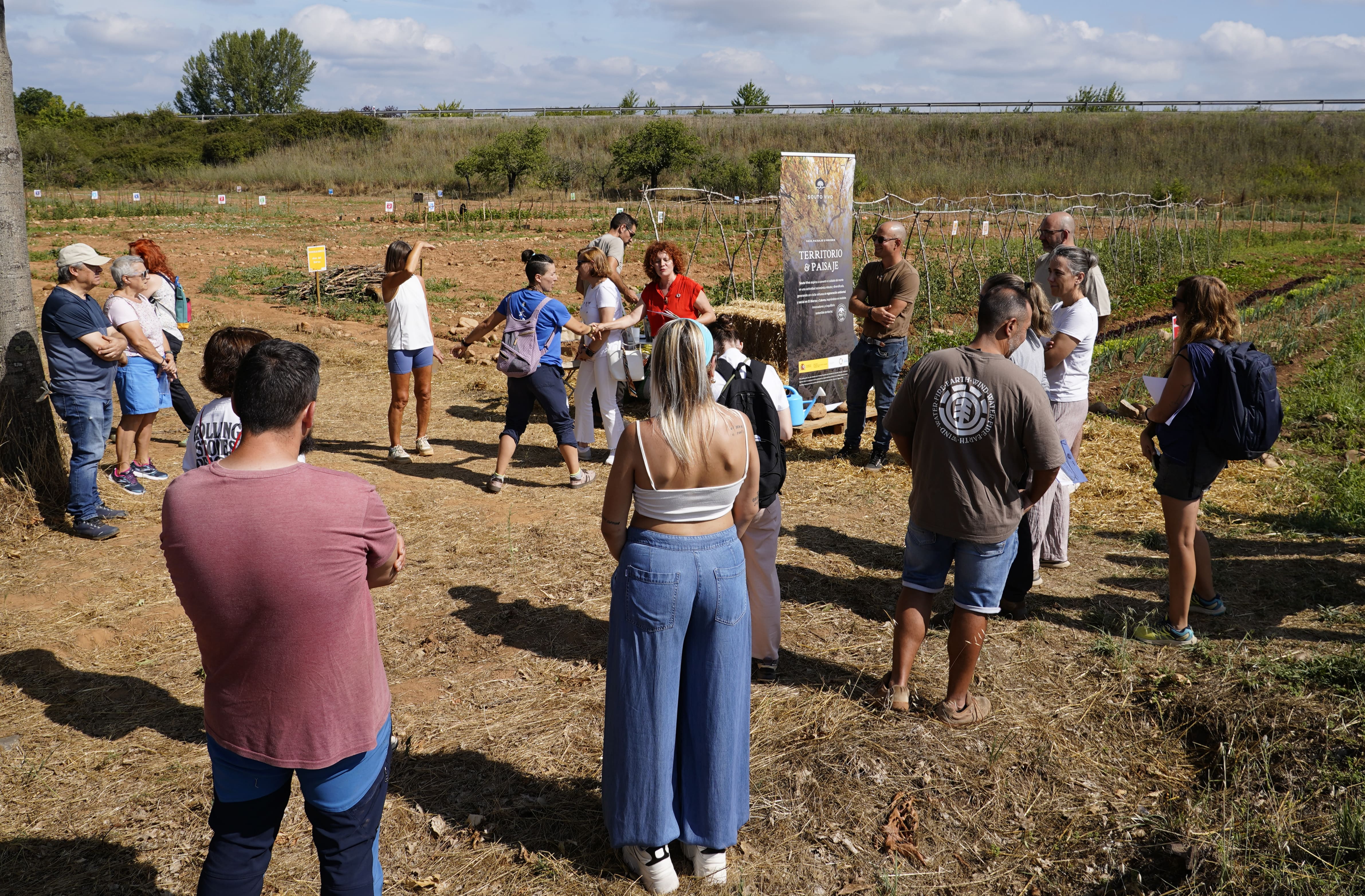 Huerto Colectivo de Agricultura Regenerativa que impulsa la Asociación para el Desarrollo Rural (ADR) Bierzo-Cabrera. | C.S. (ICAL)