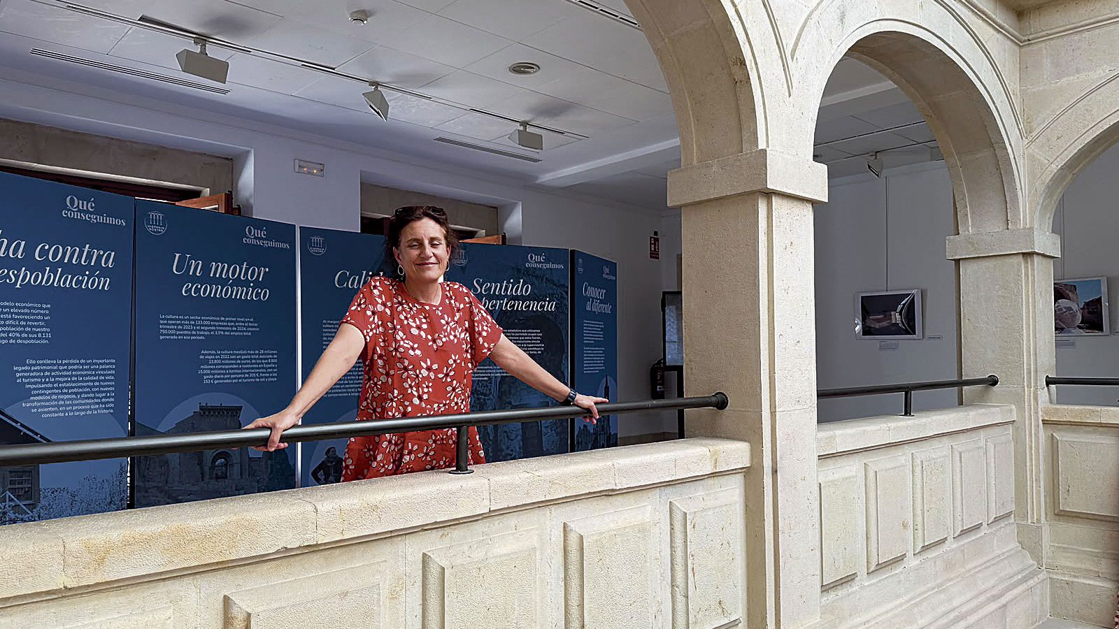 Bárbara Cordero ejerce como directora de la asociación sin ánimo de lucro Hispania Nostra desde hace quince años. | SAÚL ARÉN