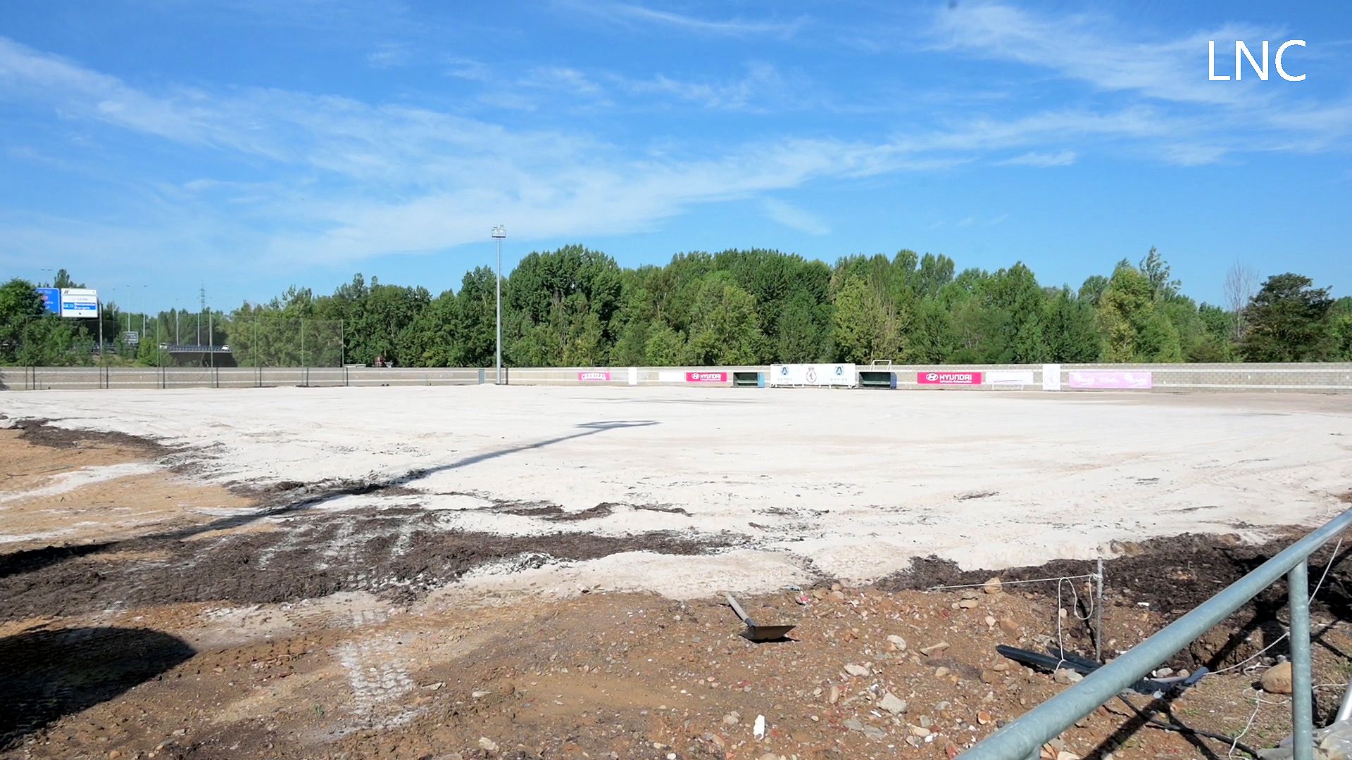 El campo 3 del Área estará listo en unos dos meses y medio El campo 3 del Área estará listo en unos dos meses y medio