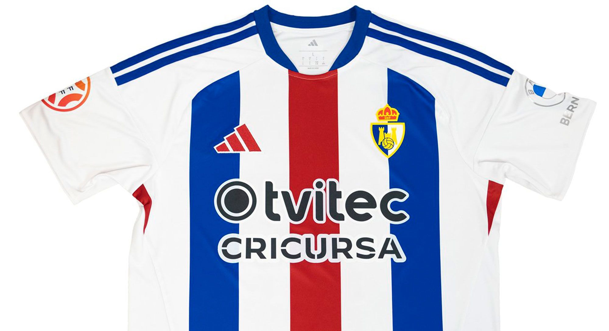 Imagen de la camiseta de la Ponferradina. | SDP