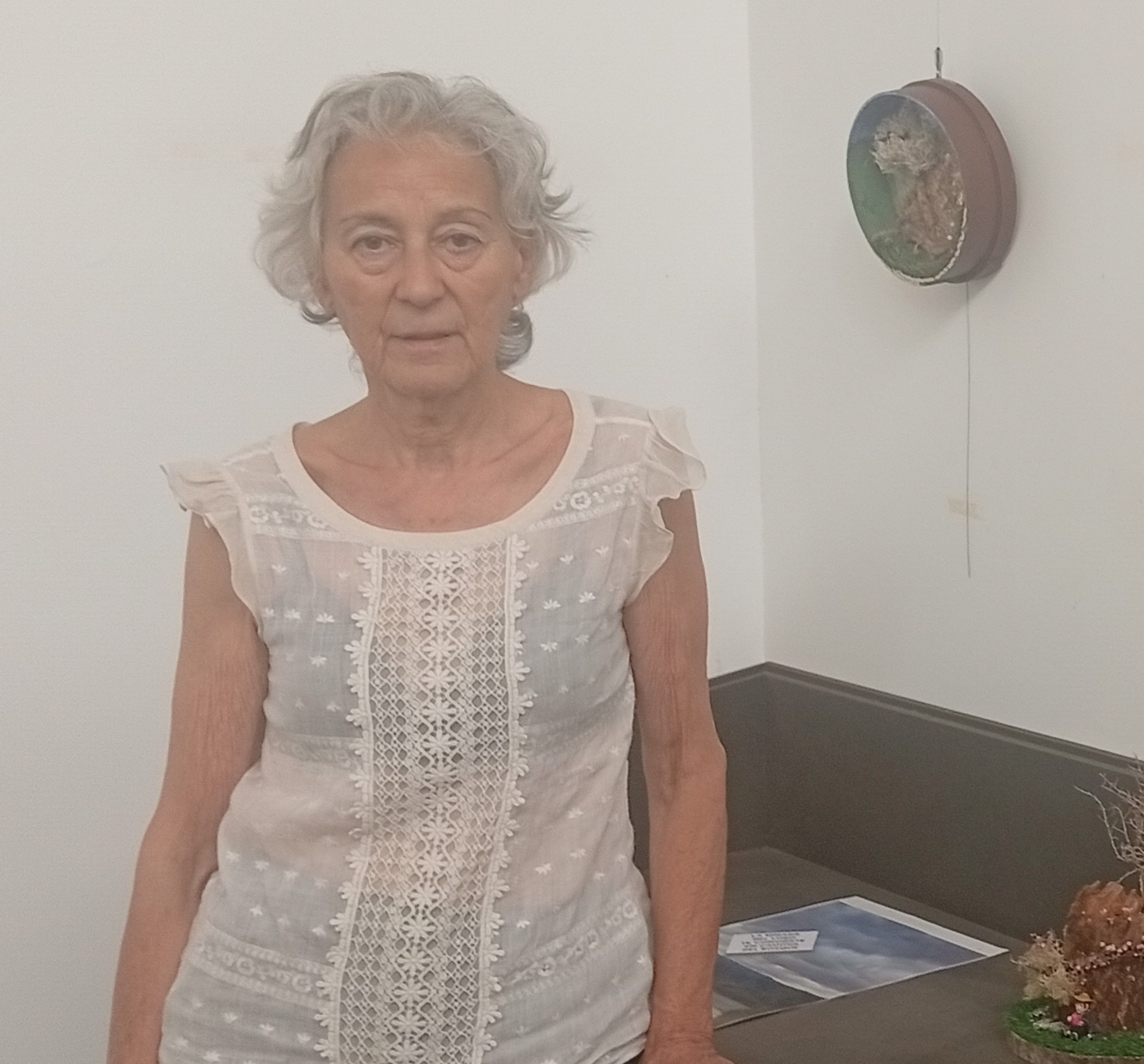 Amelia Garnelo con sus Paisajes Imaginarios.