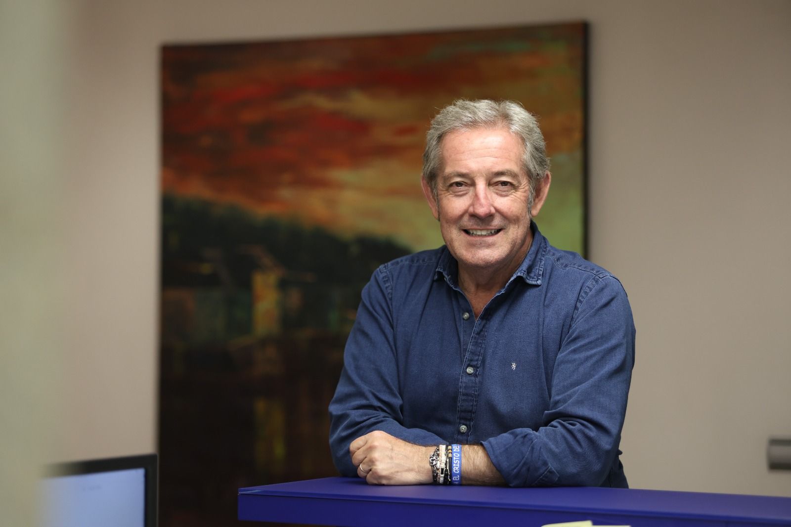 Javier Vega, presidente de la Cámara de Comercio de León. | FERNANDO OTERO