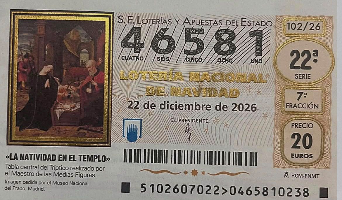 El 46.581 es el número que este año vende la Comisión de Fiestas de Villamanín. | L.N.C. El 46.581 es el número que este año vende la Comisión de Fiestas de Villamanín. | L.N.C.