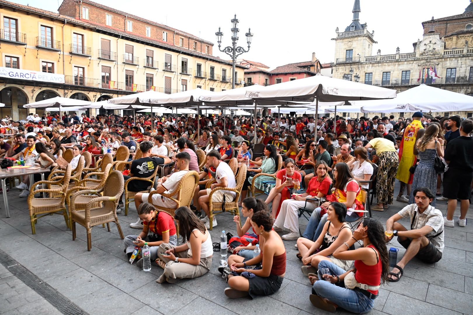 Así se vivió la final  del Mundial en León 