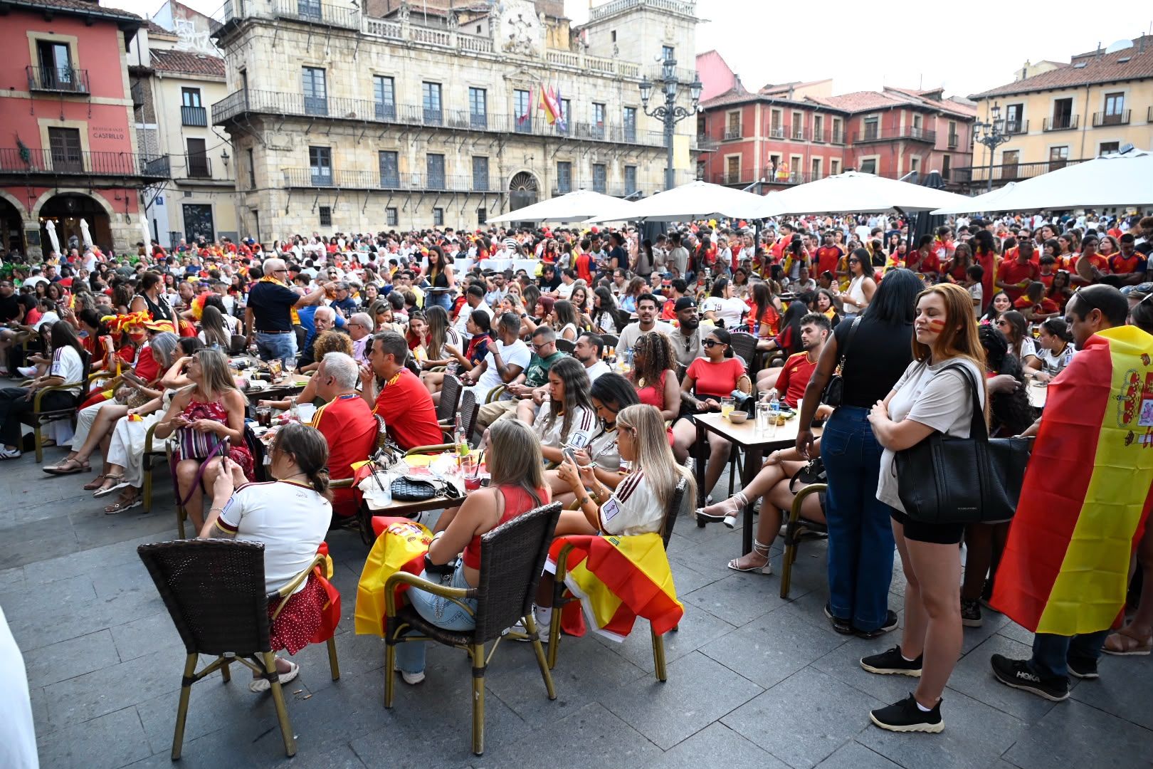 Así se vivió la final del Mundial en León 