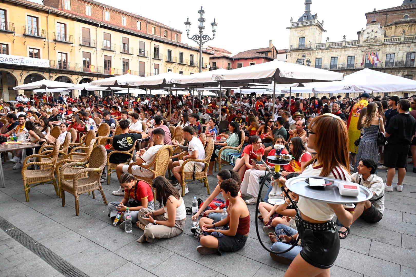 Así se vivió la final  del Mundial en León 