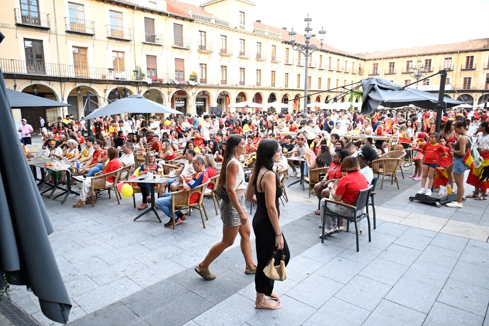 Así se vivió la final  del Mundial en León 