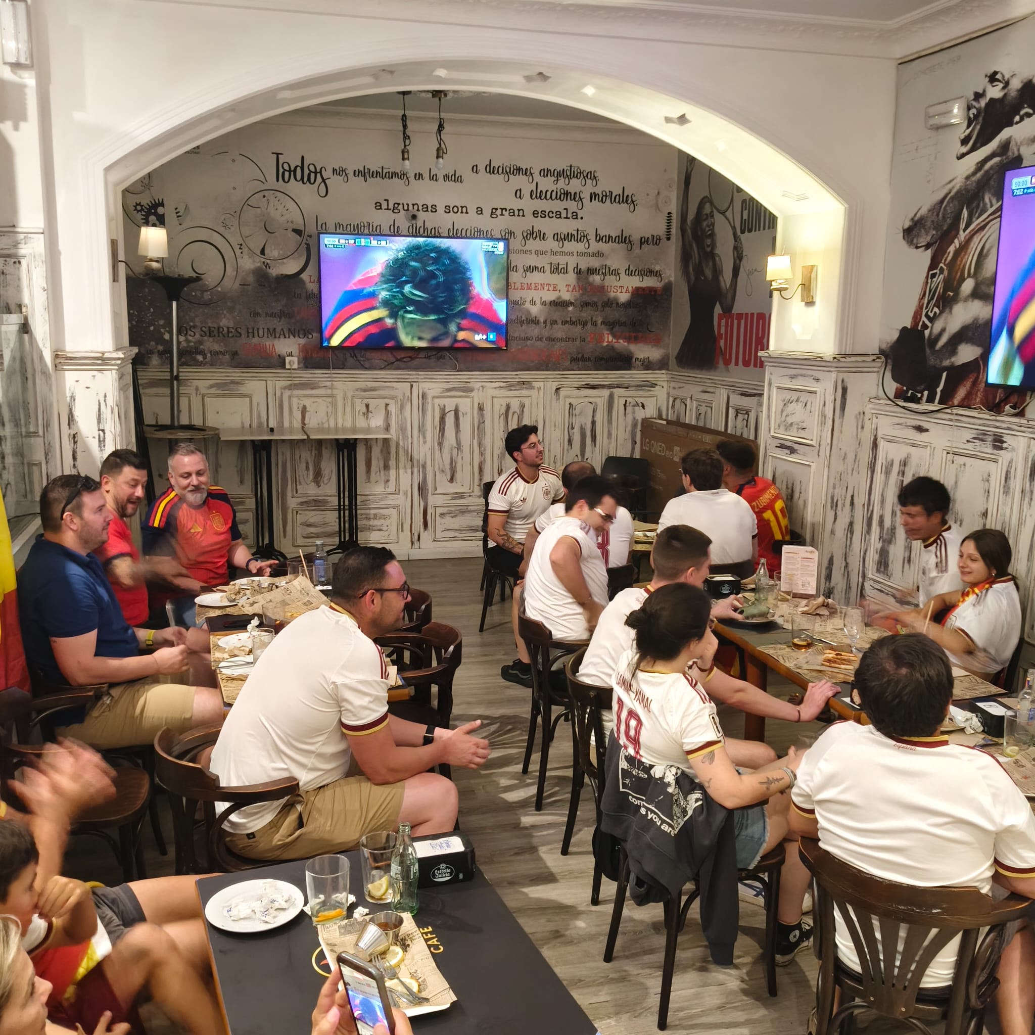Así se vivó la final del Mundial en León 
