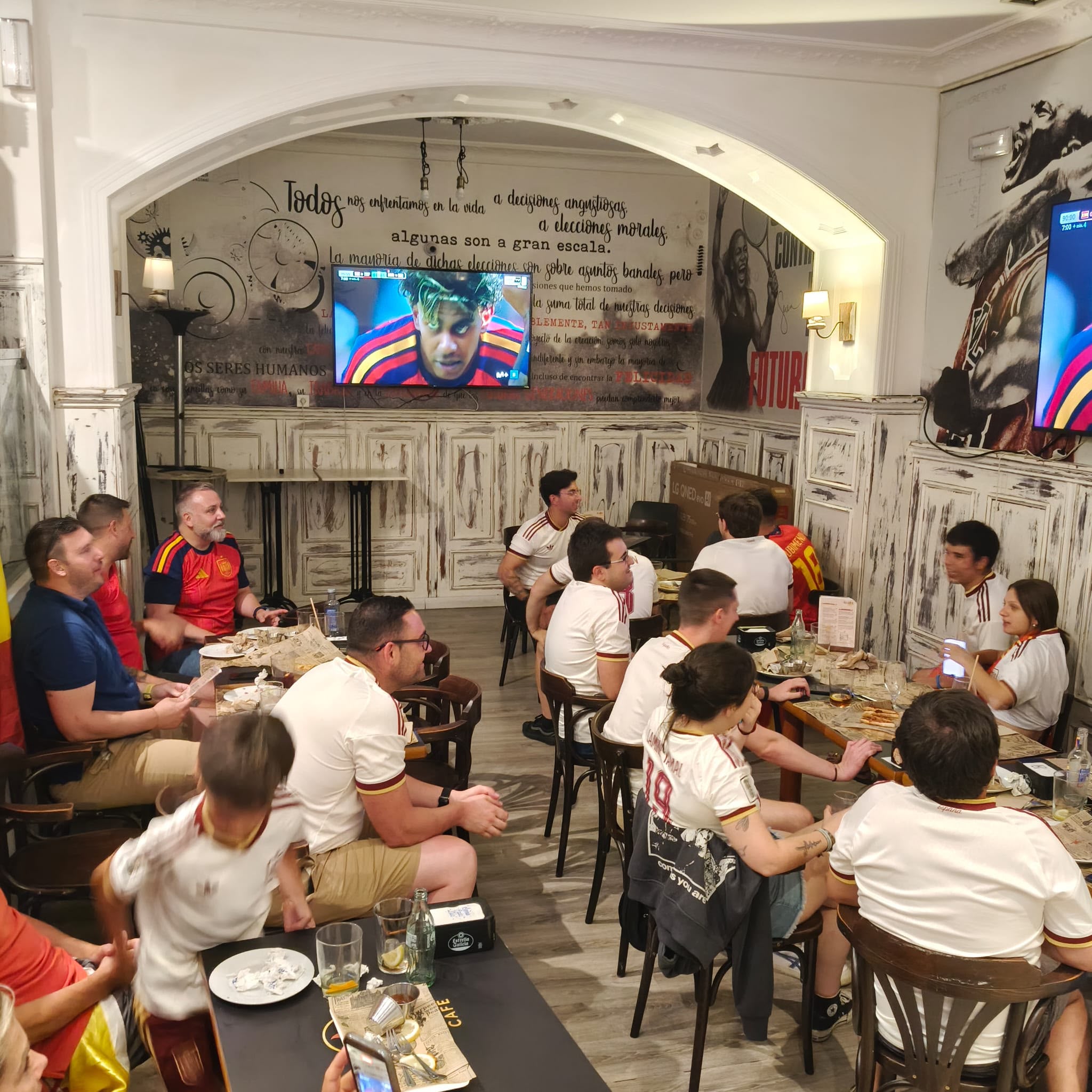Así se vivó la final del Mundial en León 