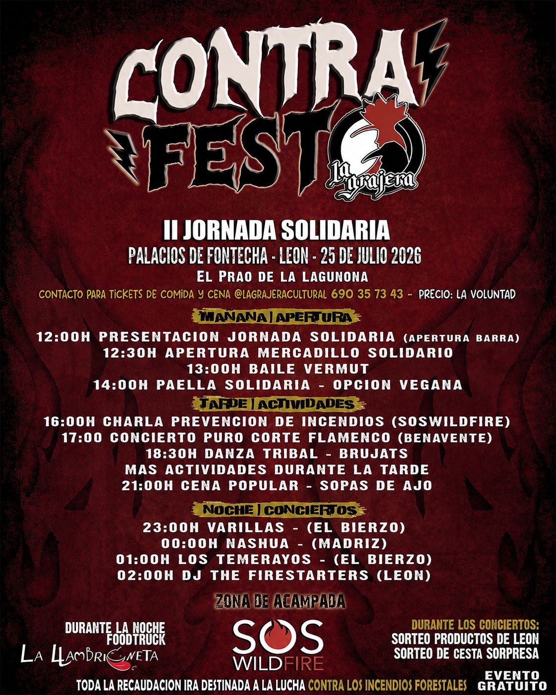 Cartel del Contrafest. Cartel del Contrafest.
