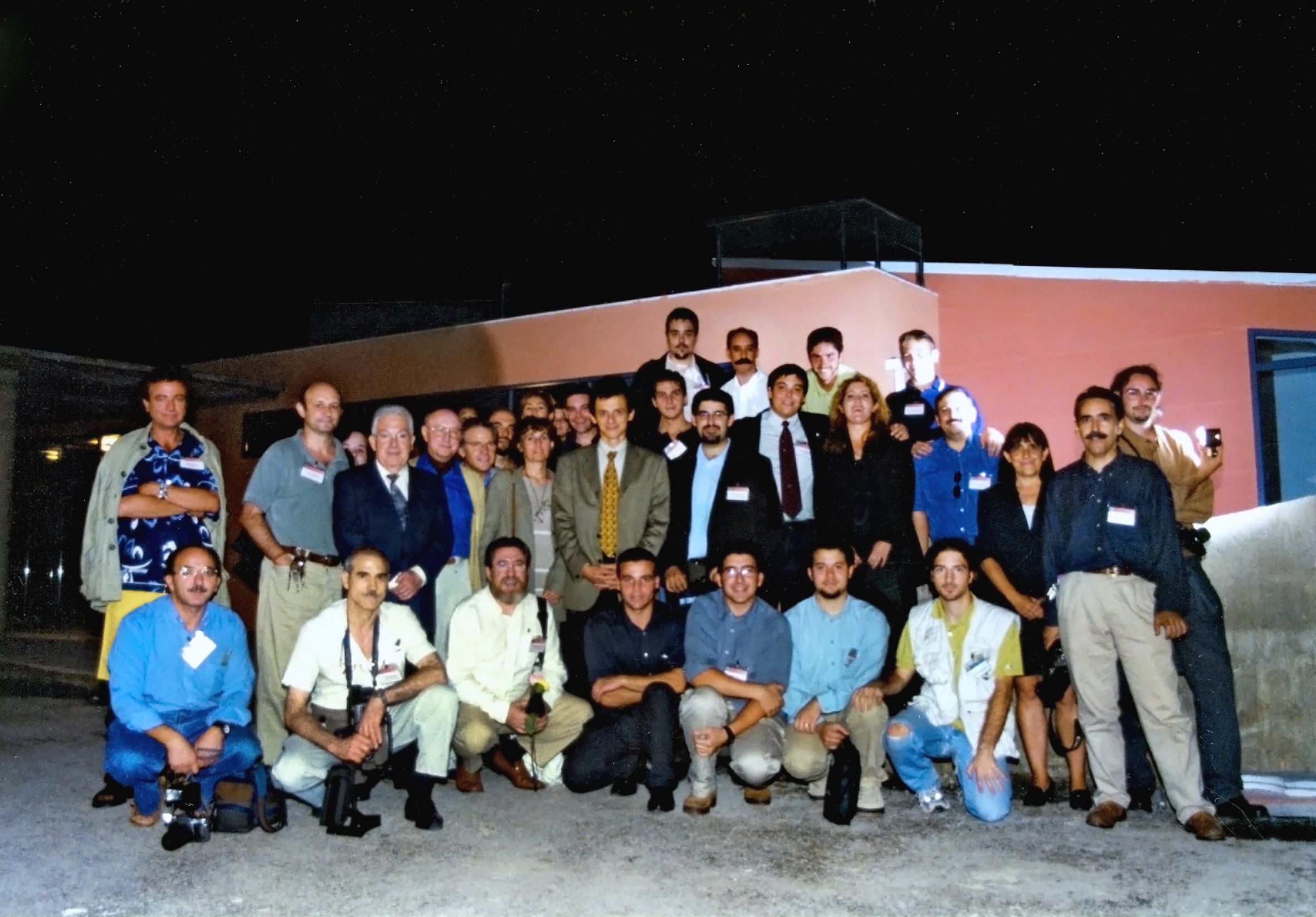 El astronauta Pedro Duque inauguró el observatorio en el año 2000. | JOSÉ F. FRAILE