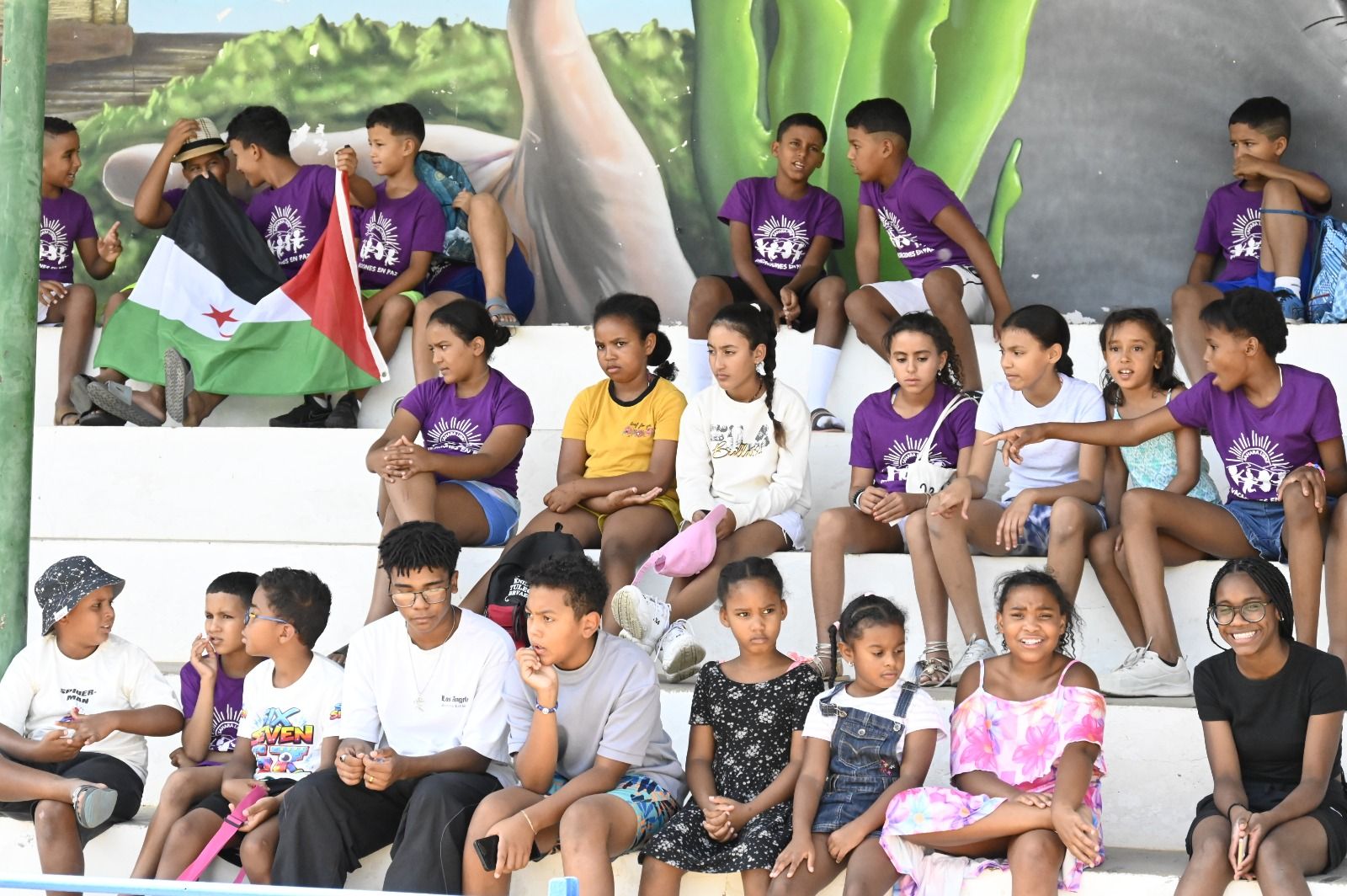 Niños saharauis en Valencia de Don Juan