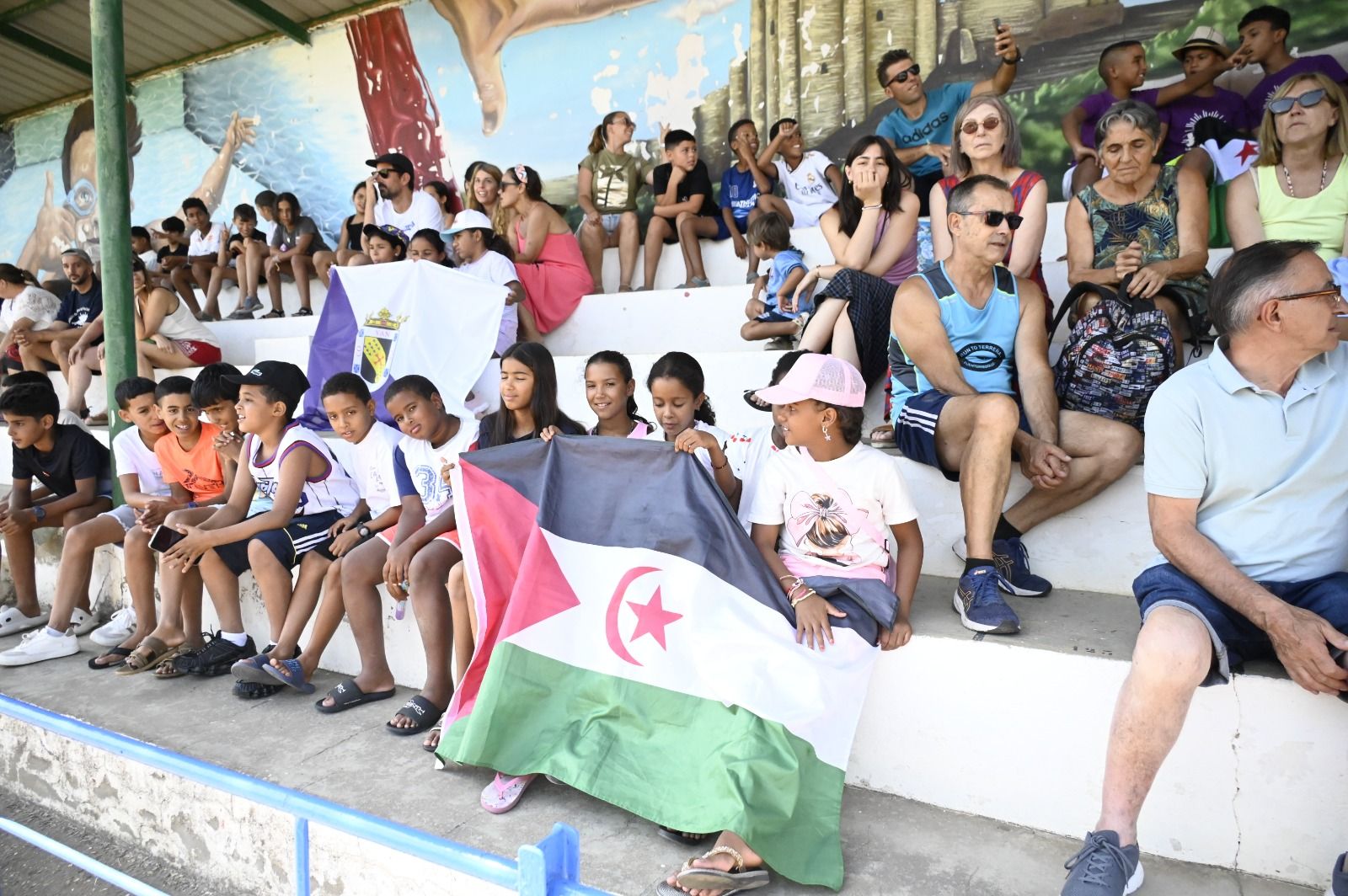 Niños saharauis en Valencia de Don Juan 
