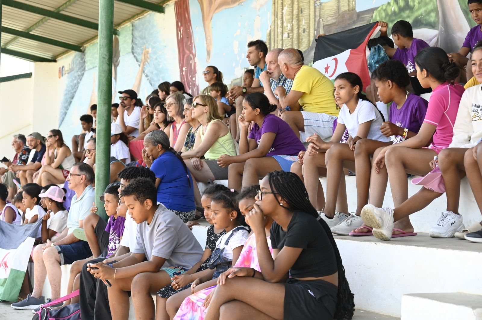 Niños saharauis en Valencia de Don Juan 