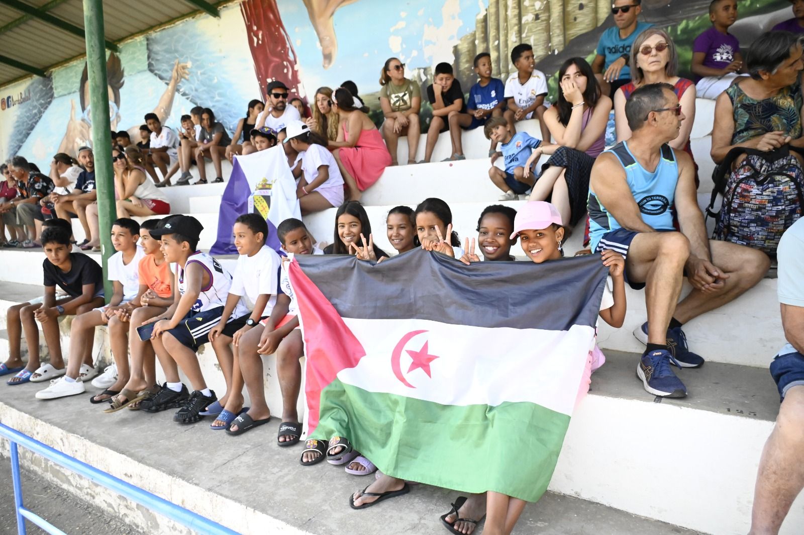Niños saharauis en Valencia de Don Juan 