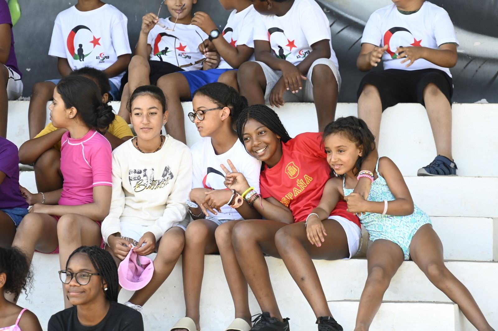 Niños saharauis en Valencia de Don Juan 