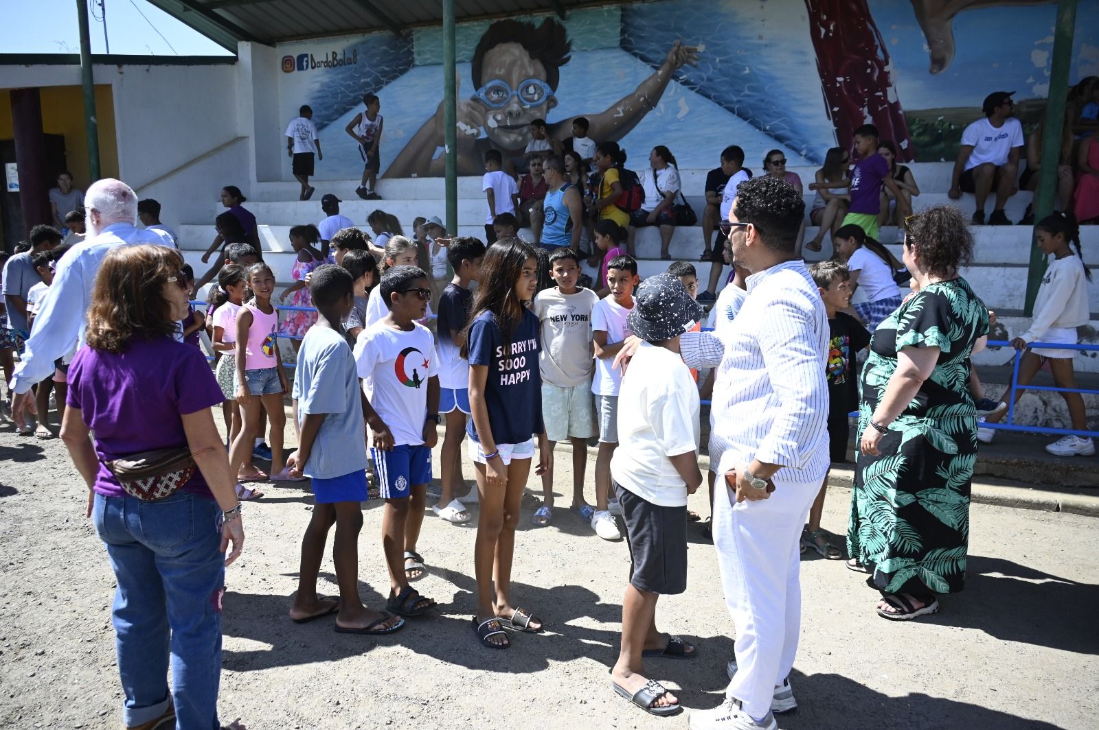 Niños saharauis en Valencia de Don Juan