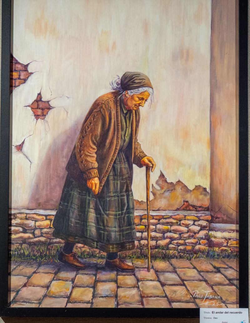 'El andar del recuerdo' de PAco Tábara. VICENTE GARCÍA 'El andar del recuerdo' de PAco Tábara. VICENTE GARCÍA