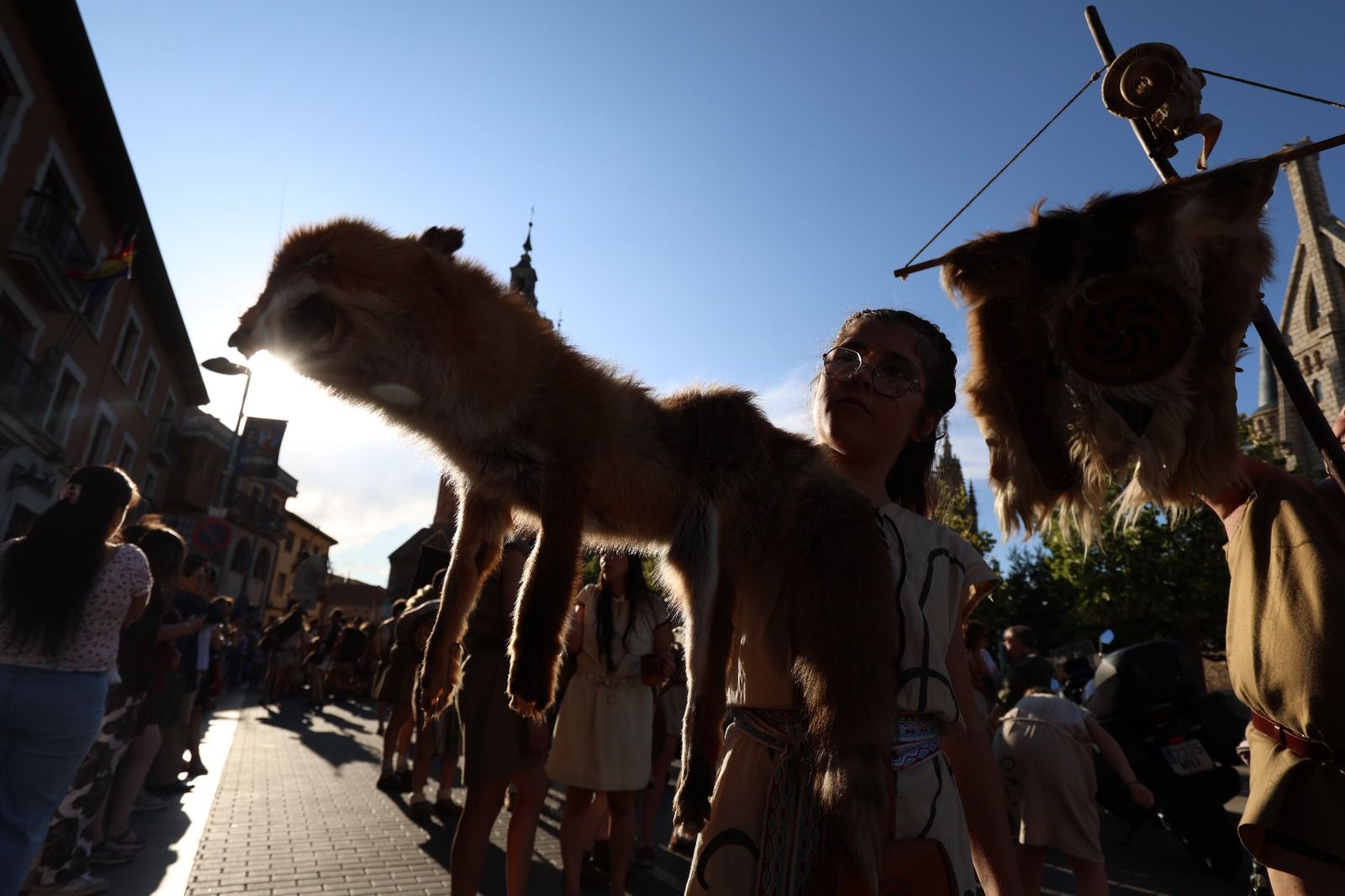 Desfile de Astures y Romanos. | FERNANDO OTERO