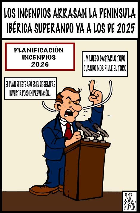 La viñeta del Señor Sifón 2026 07 26