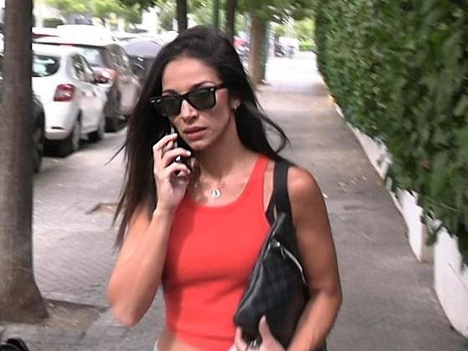 Lola García a su llegada al hospital para visitar a Kiko Rivera tras sufrir un ictus - EUROPA PRESS