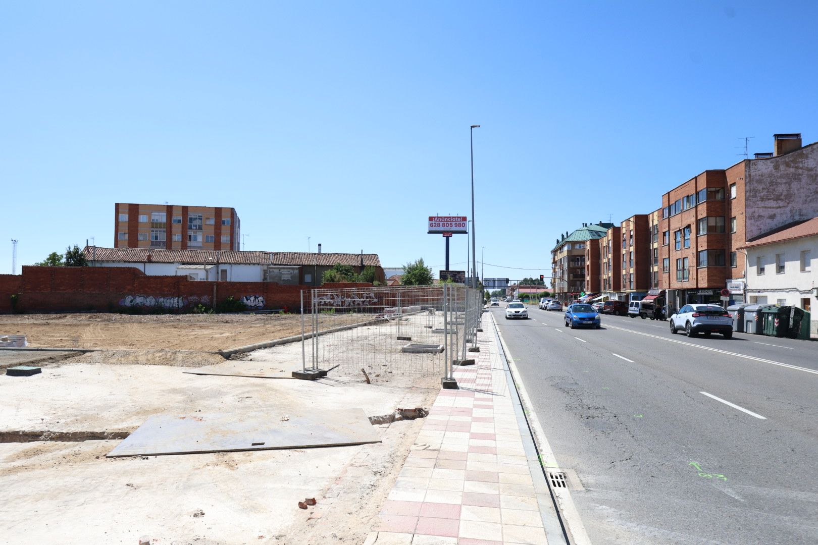 La primera fase de las obras de la avenida Antibióticos se desarrollará desde el 27 de julio hasta el viernes 31 | FERNANDO OTERO