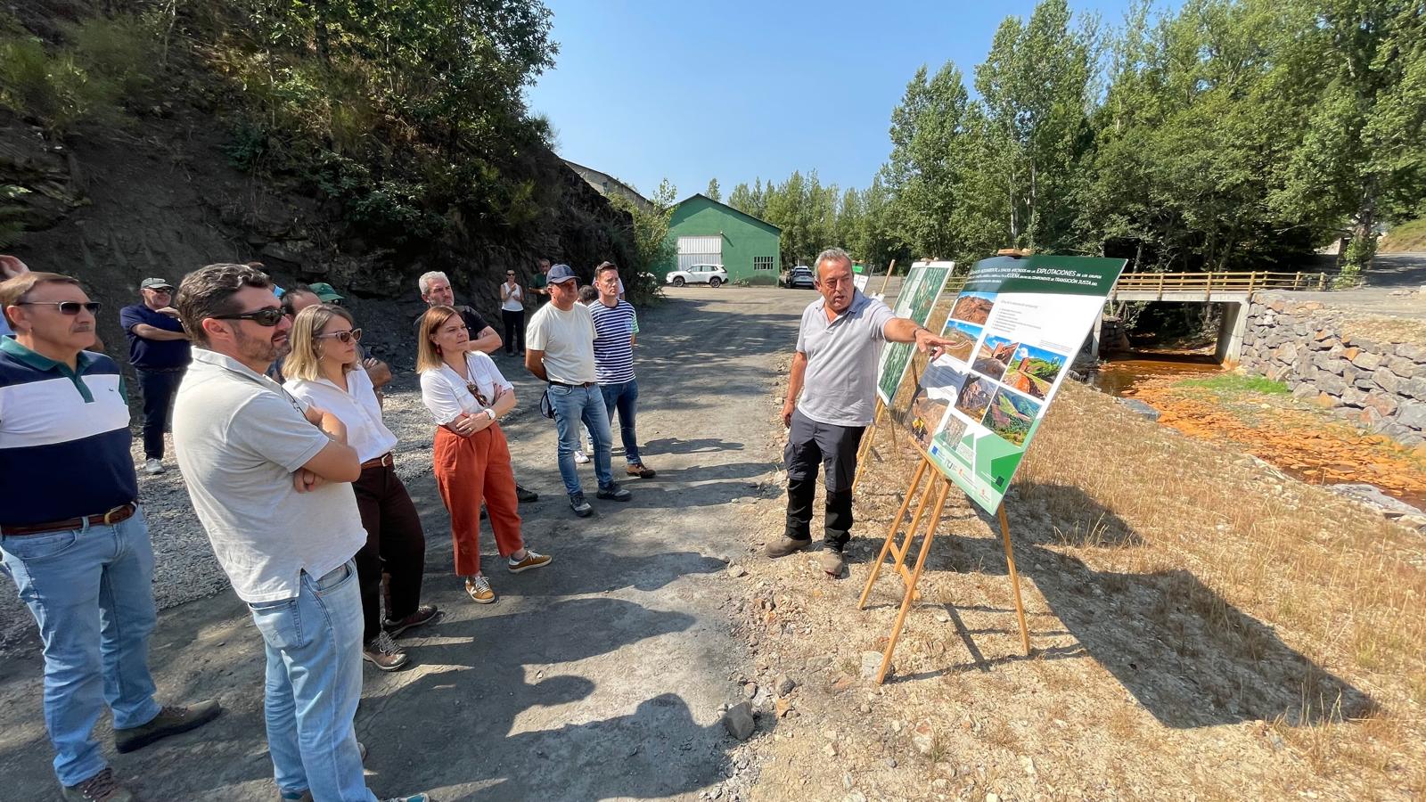 Presentación de los trabajos de restauración en Tremor. 