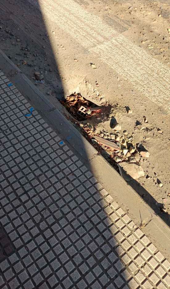Estado actual de la calle Real de Villaobispo de las Regueras 