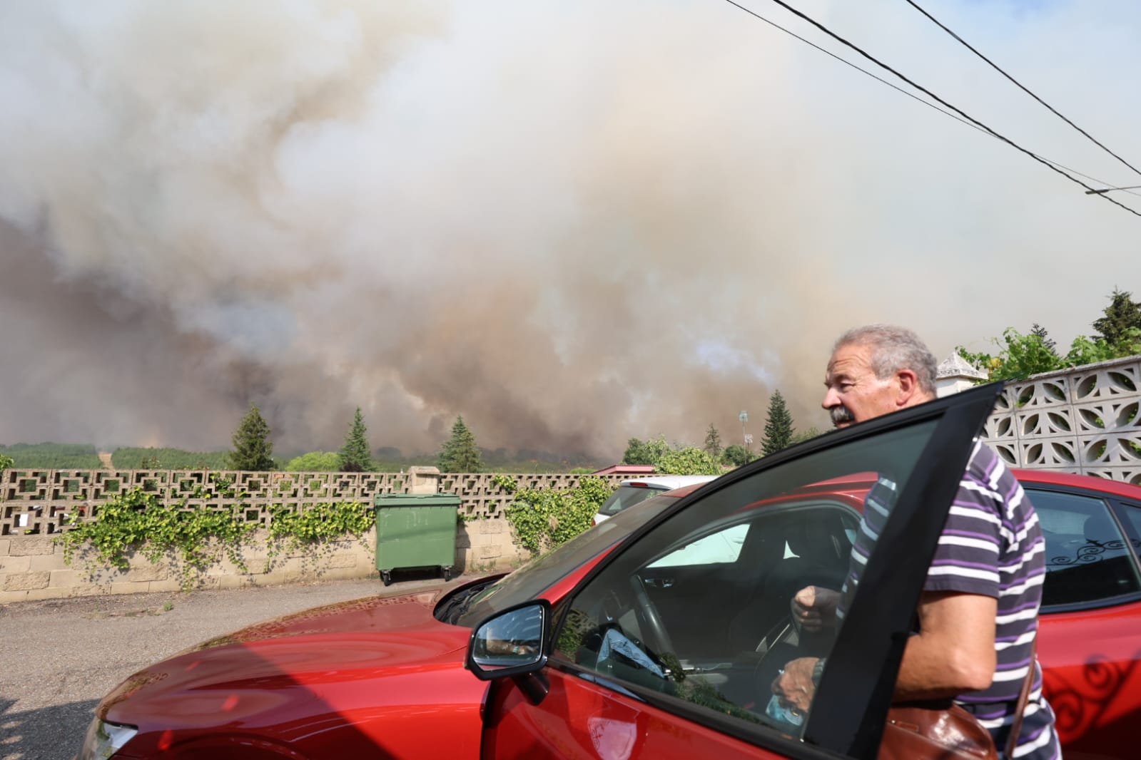 El incendio del Condado, en imágenes 
