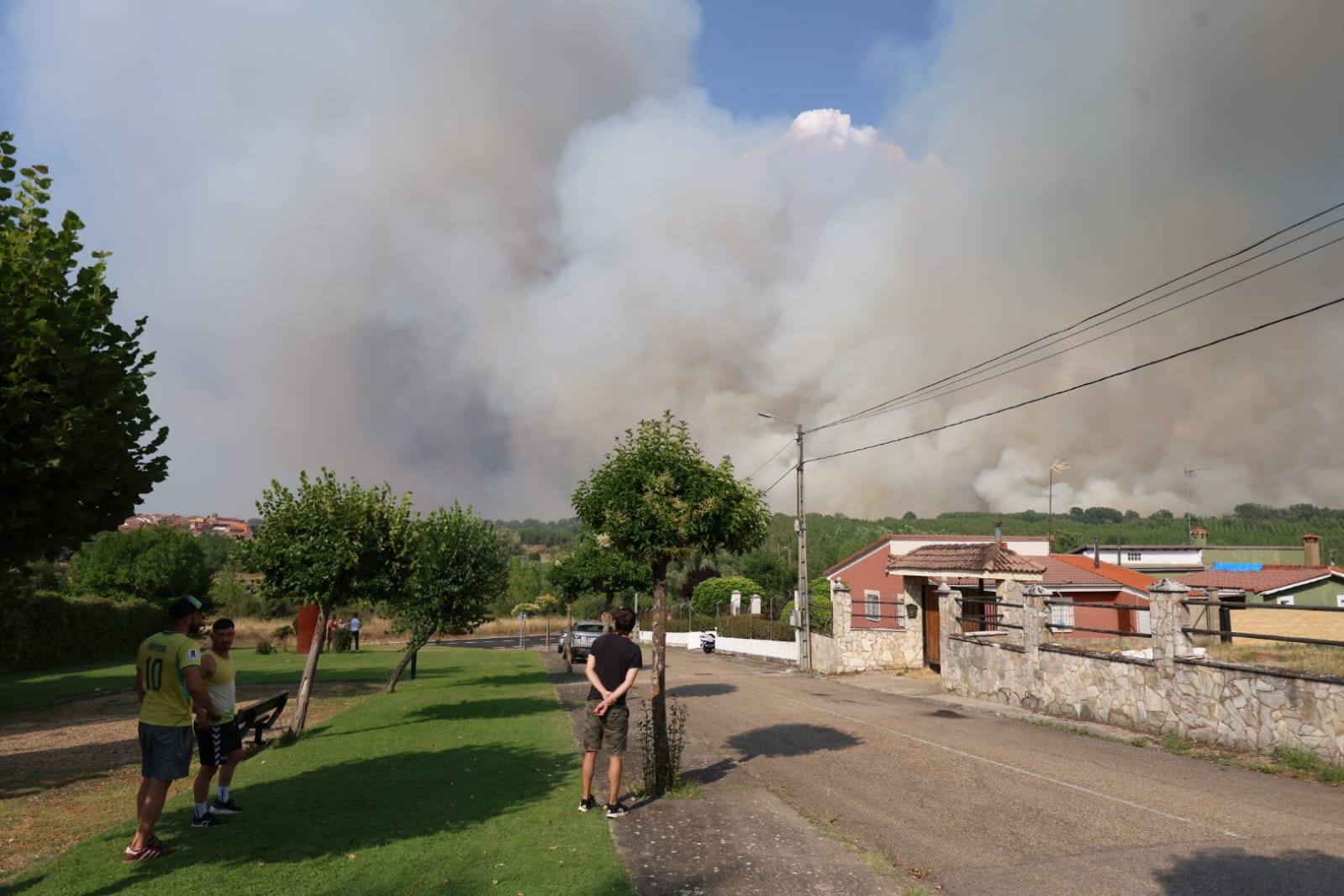 El incendio del Condado, en imágenes 