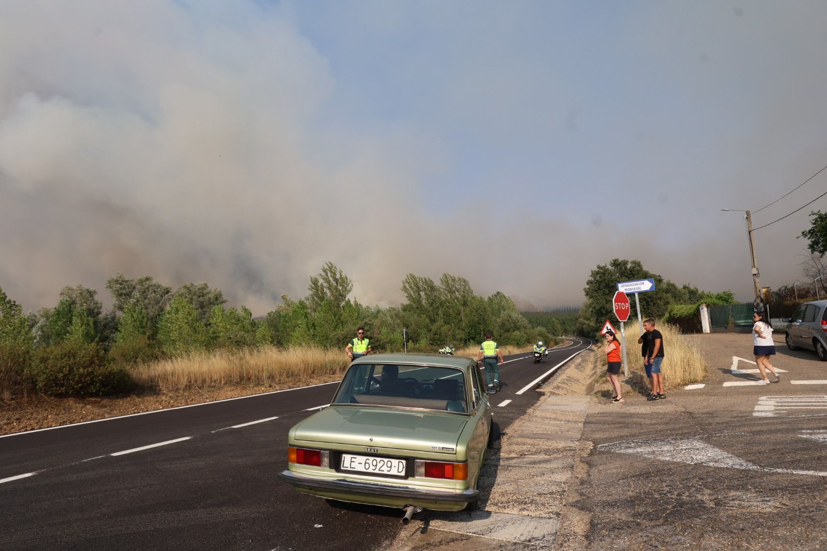 El incendio del Condado, en imágenes 