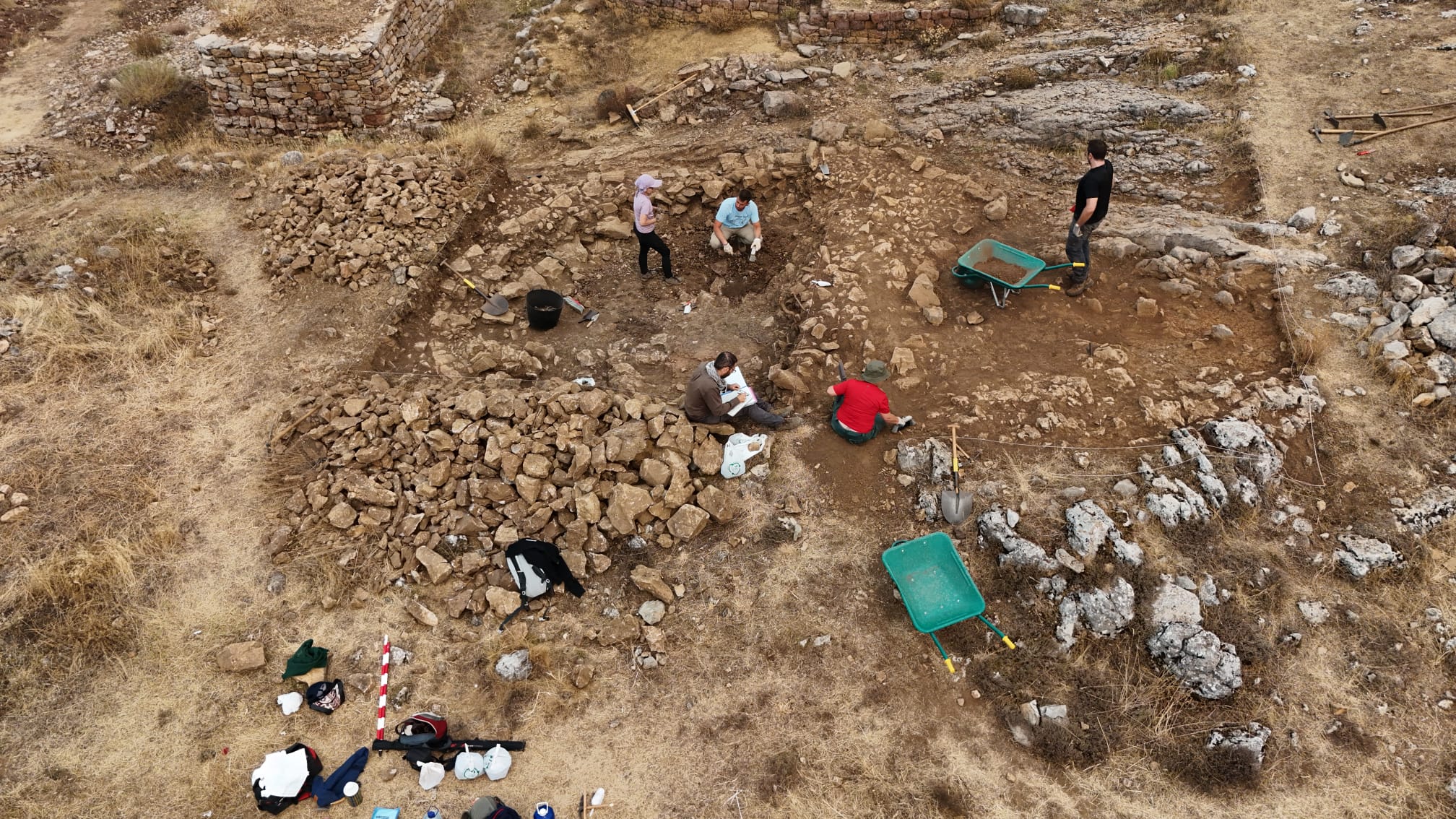 Excavaciones en la Peña del Castro. | L.N.C.