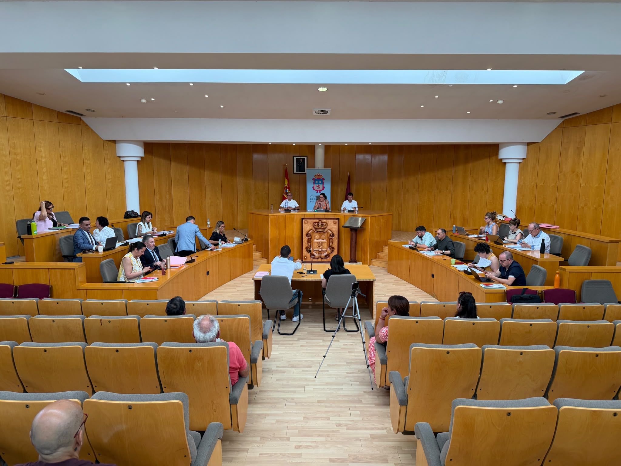 San Andrés acogió este jueves el último pleno del año político antes del parón del mes de agosto. | SAÚL ARÉN