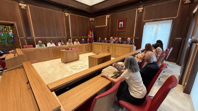 Jose Antonio Díez recibe el título de Mantenedor de los Fueros | SAÚL ARÉN