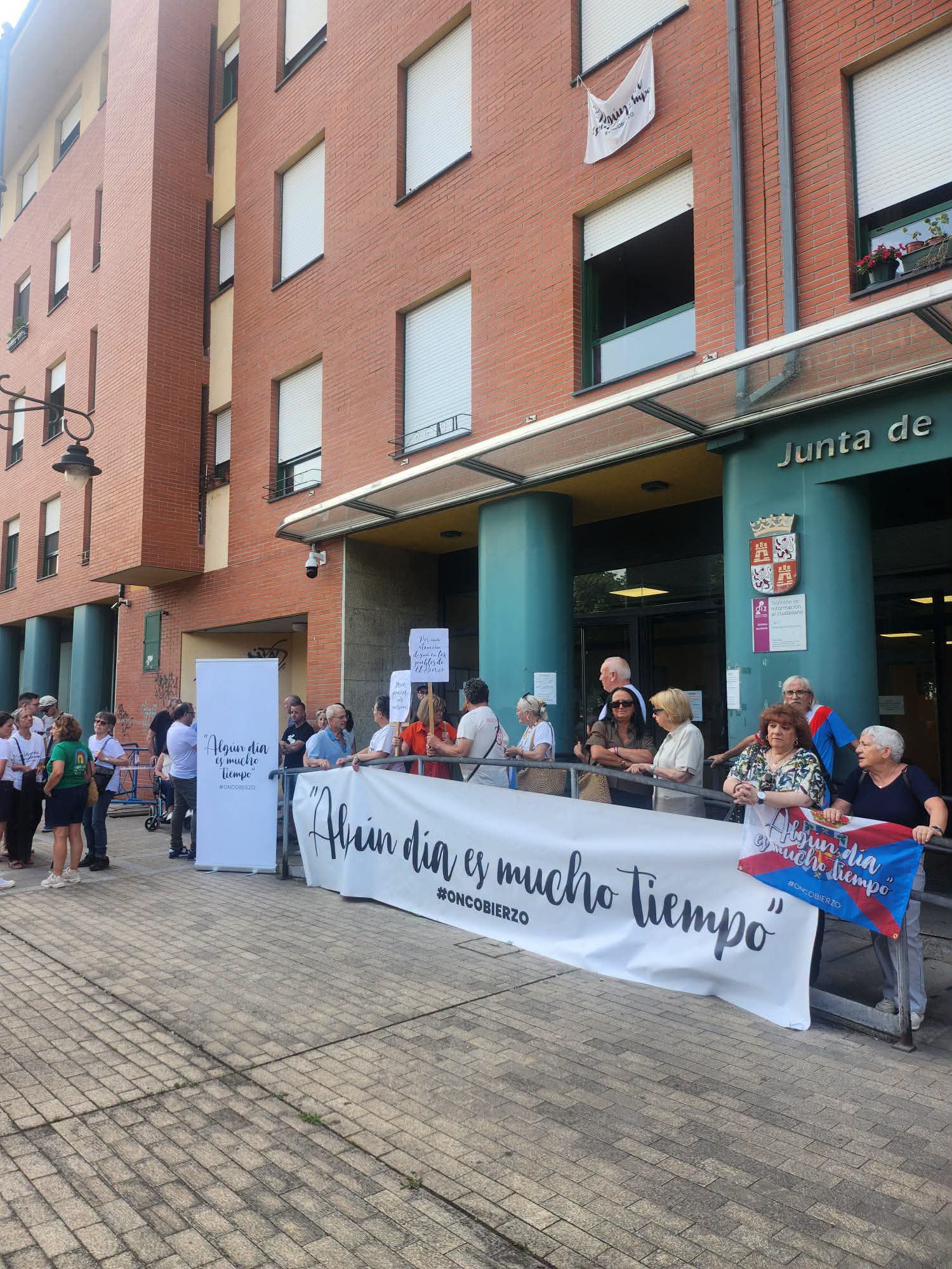 Última movilización de Oncobierzo este viernes. Última movilización de Oncobierzo este viernes.