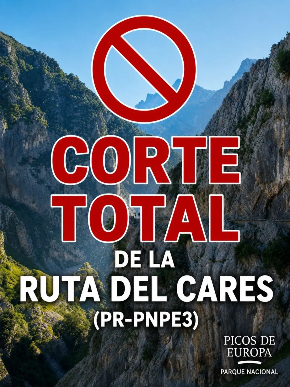 Imagen emitida por el parque nacional a través de Instagram