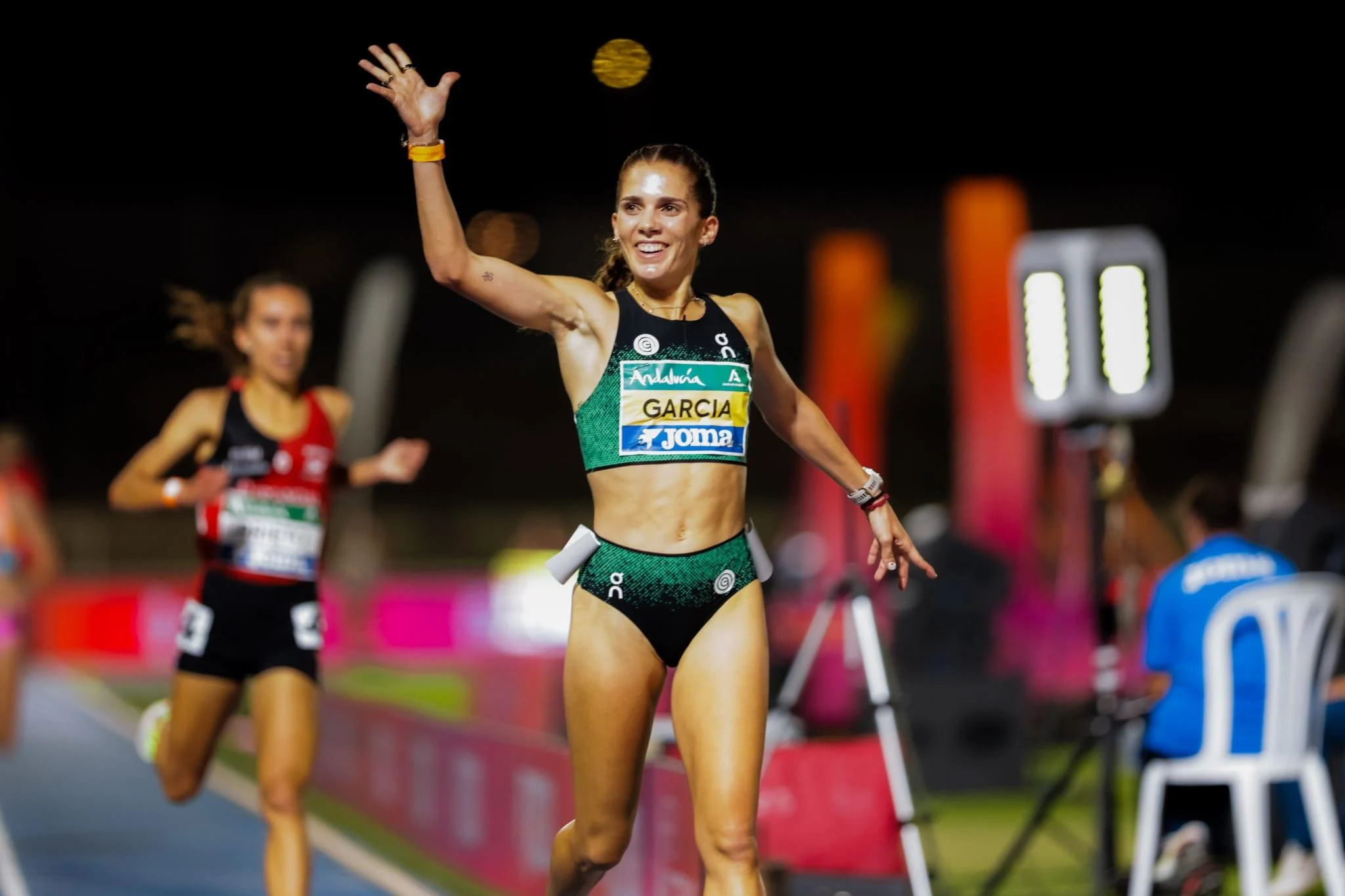 Marta Garcia, tras lograr el último fin de semana su quinto título de campeona de España. | RFEA